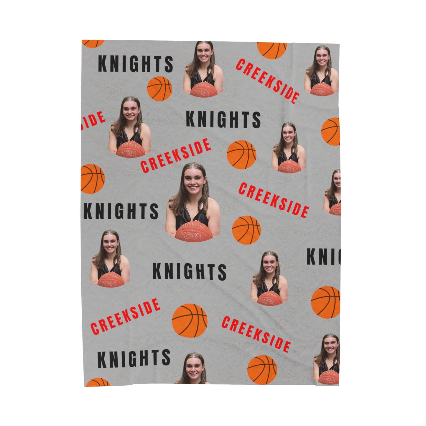 Custom Velveteen Plush Blanket