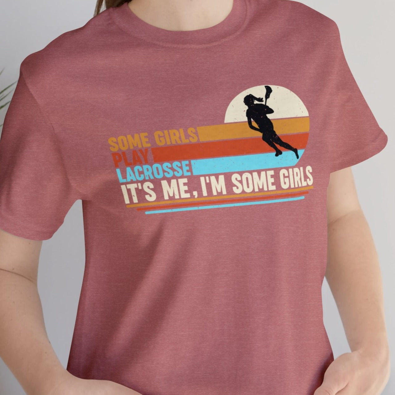 Girl's Lacrosse Unisex Jersey Short Sleeve Tee