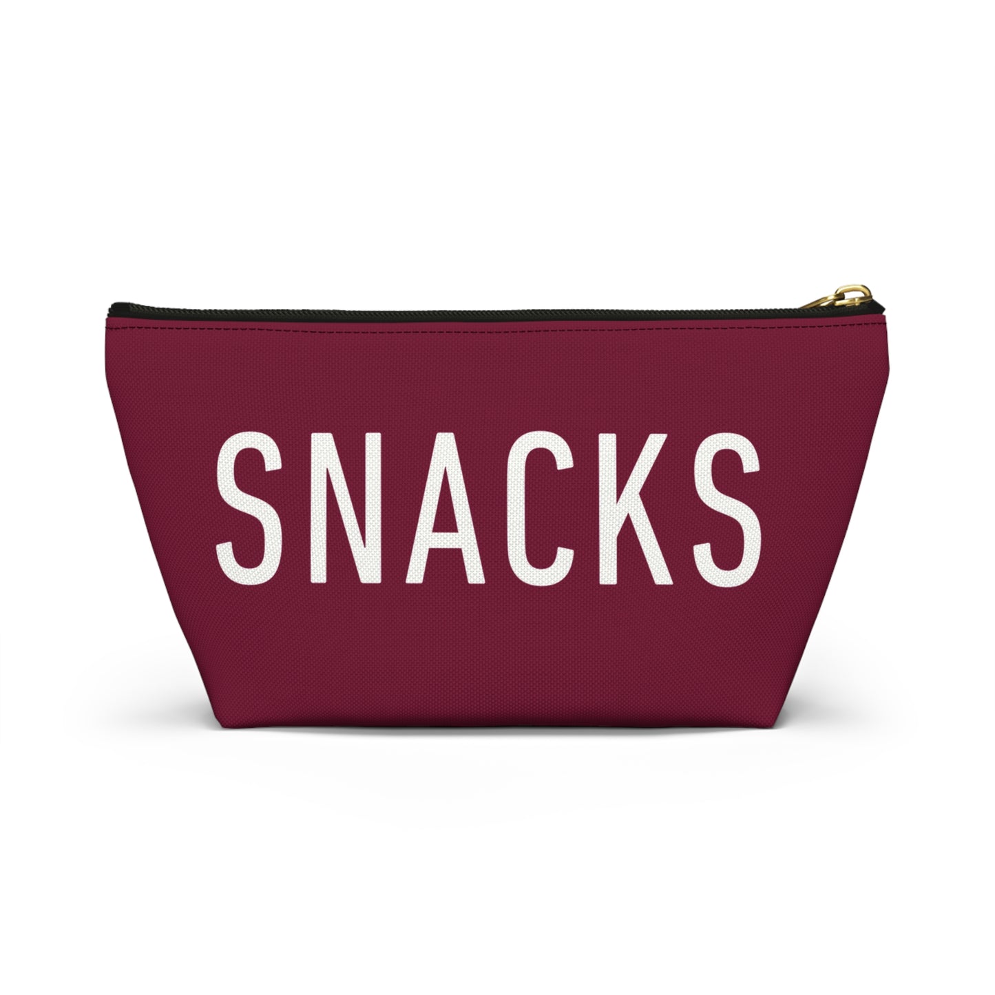 Snacks Accessory Pouch w T-bottom - berry