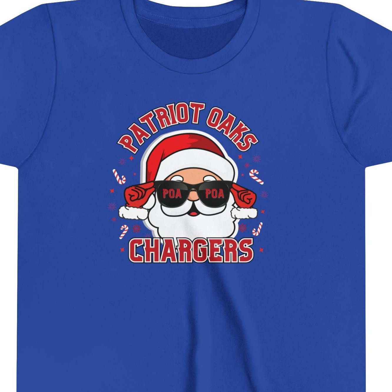 Youth Patriot Oaks Santa Tee