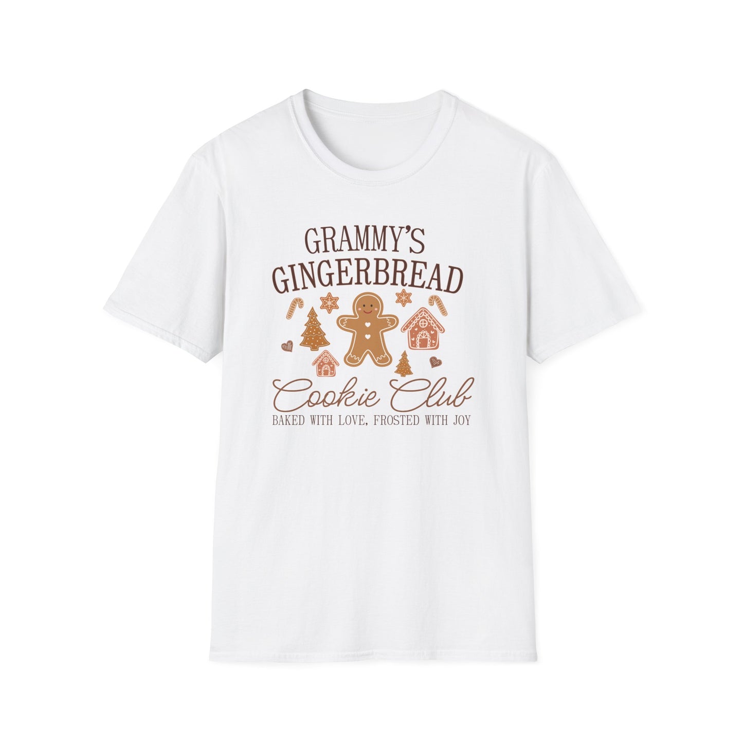 Grammy's Gingerbread Cookie Club - Unisex Softstyle T-Shirt