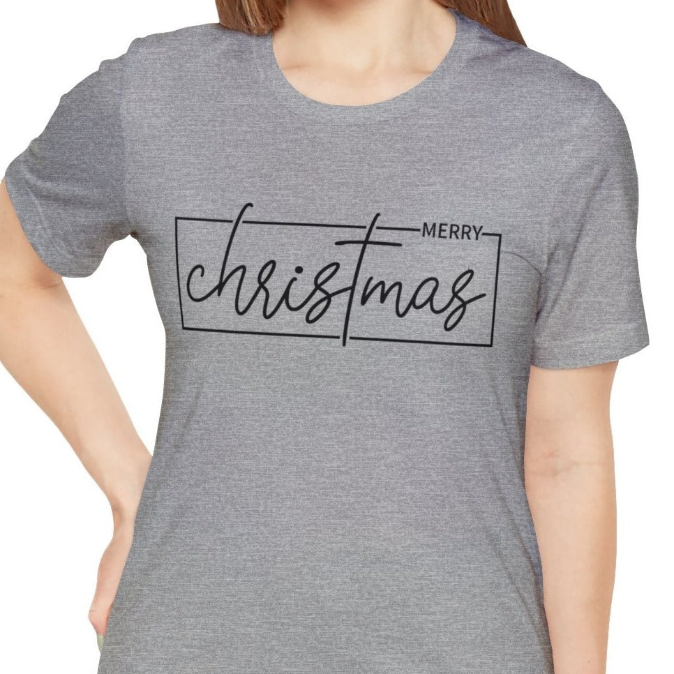 Merry Christmas Unisex Jersey Short Sleeve Tee