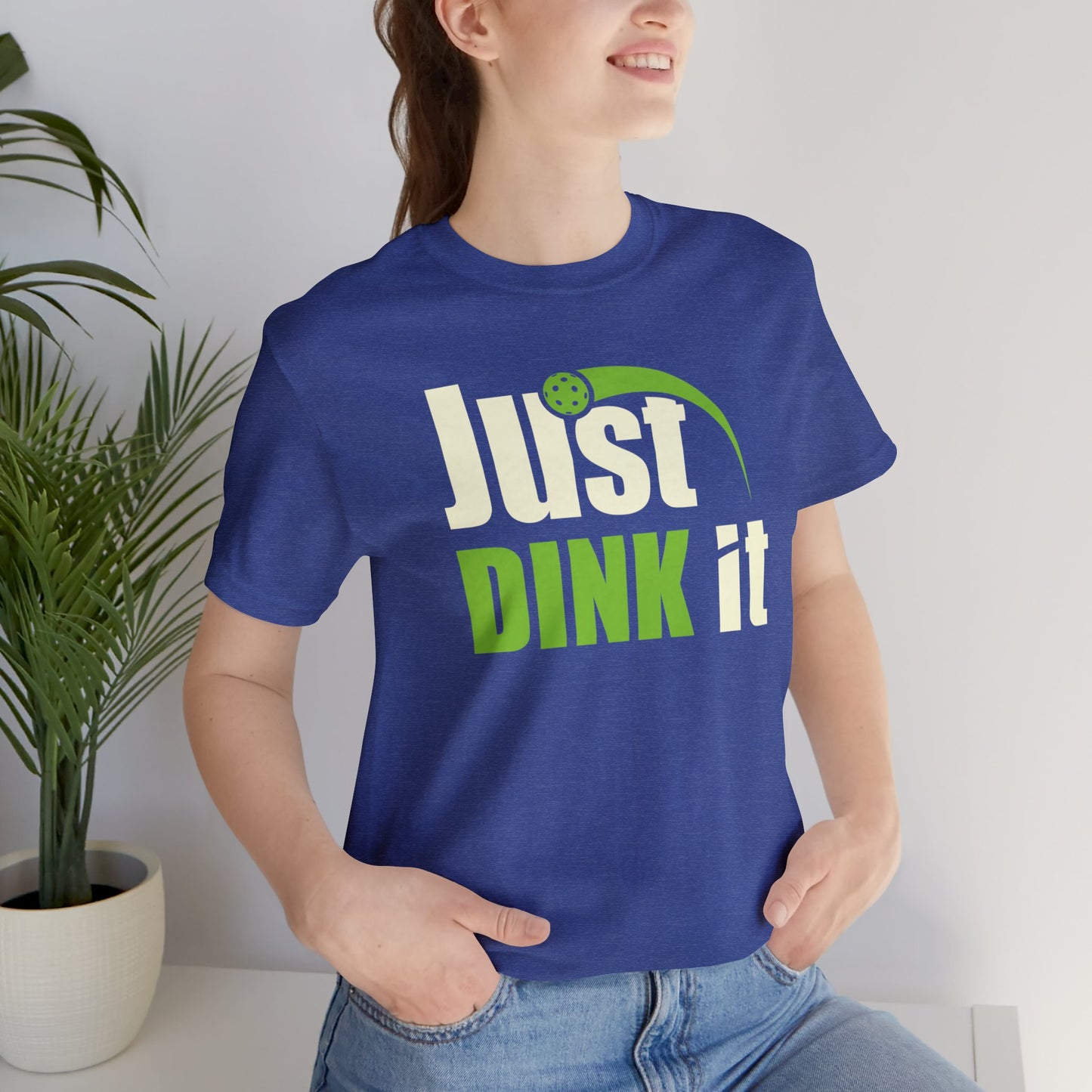 Just Dink It, Pickleball Unisex Jersey Short Sleeve Tee