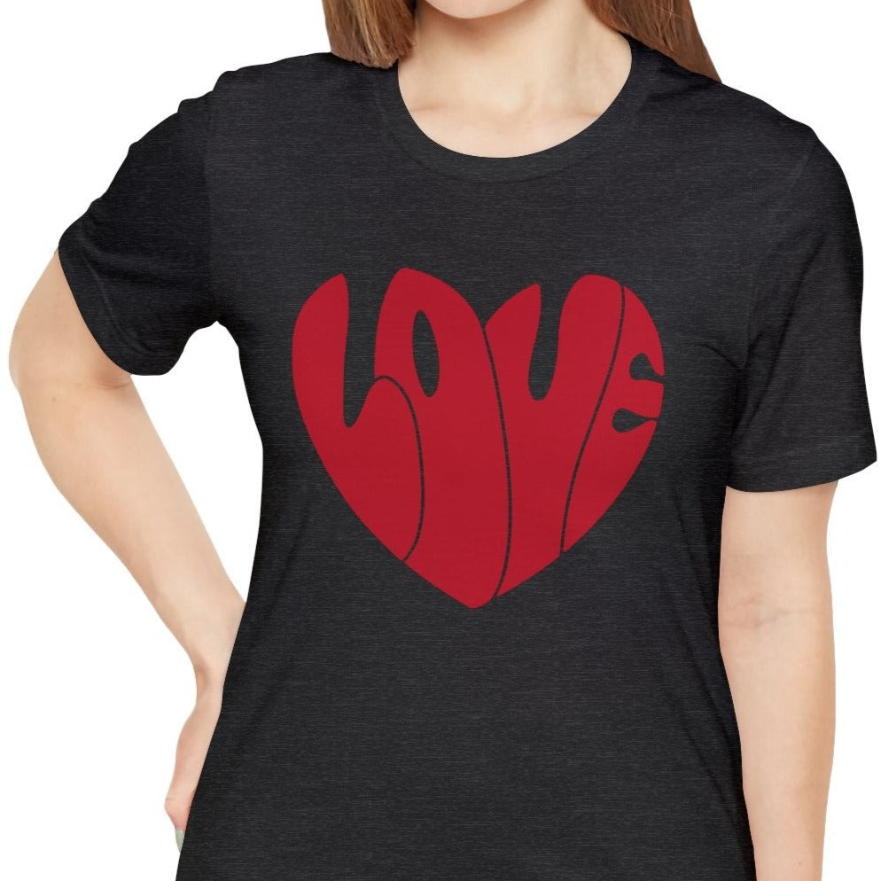 Love Unisex Jersey Short Sleeve Tee