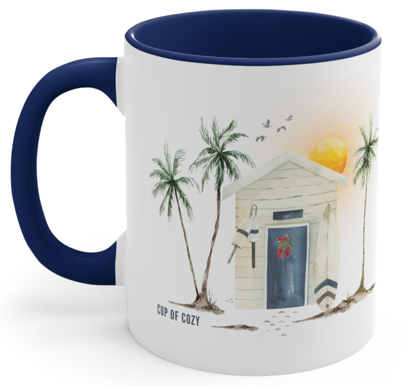 Cup of Cozy Beach Coffee Mug, 11oz