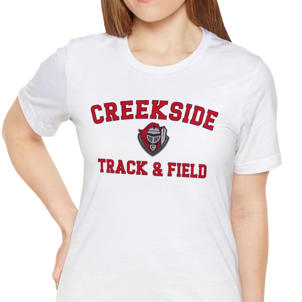 Creekside CUSTOM Track & Field Unisex Jersey Short Sleeve Tee