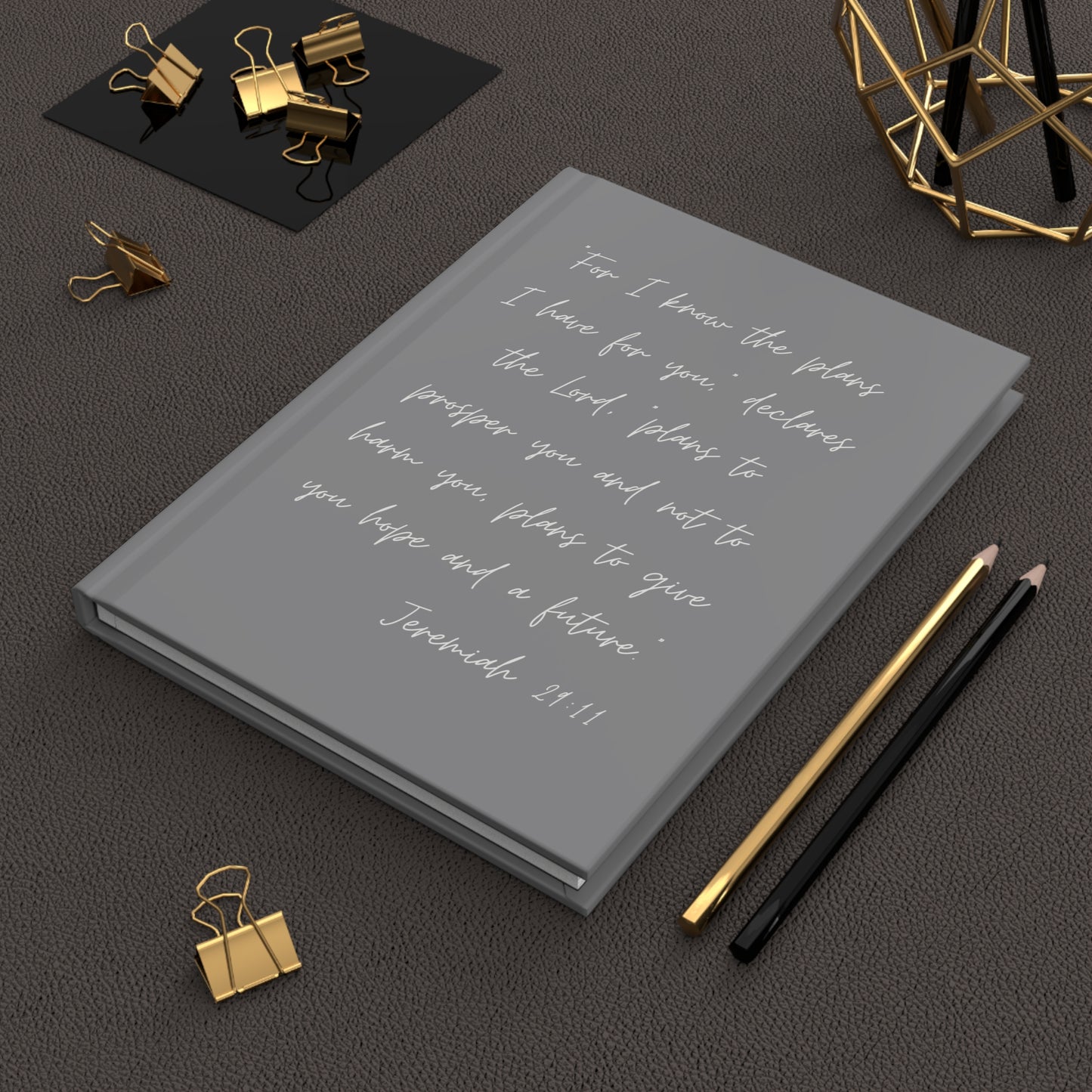 Jeremiah 29:11 Hardcover Journal Matte