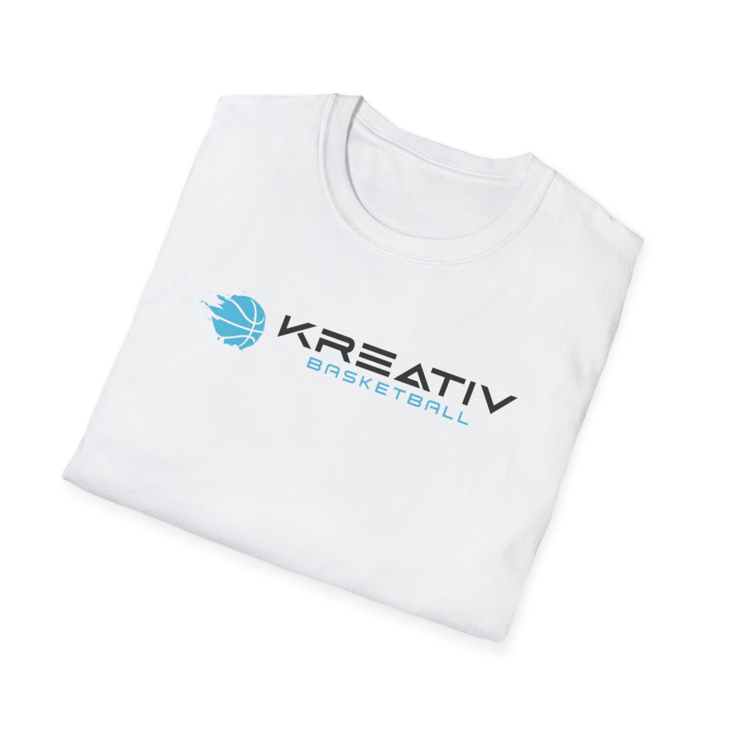 Kreative Basketball Blue - Unisex Softstyle T-Shirt