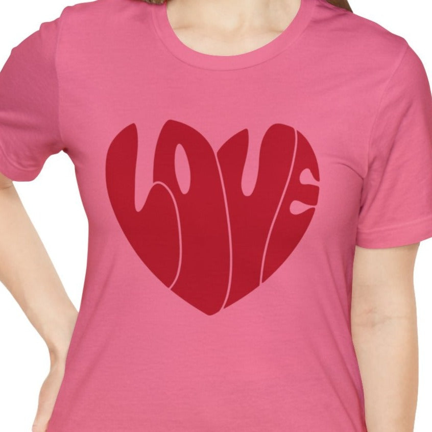 Love Unisex Jersey Short Sleeve Tee