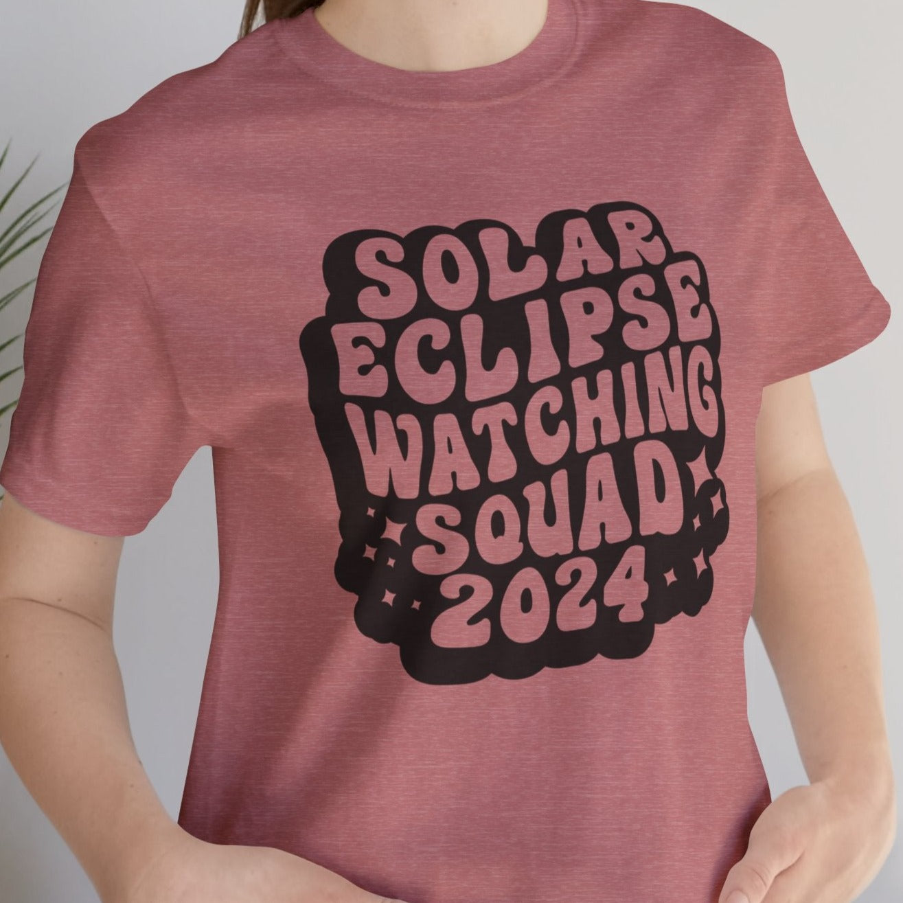 Solar Eclipse Watching Squad Unisex Jersey Short Sleeve Tee