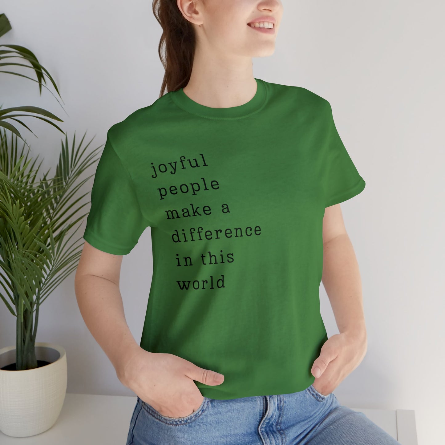 Joyful People Unisex Jersey Short Sleeve Tee