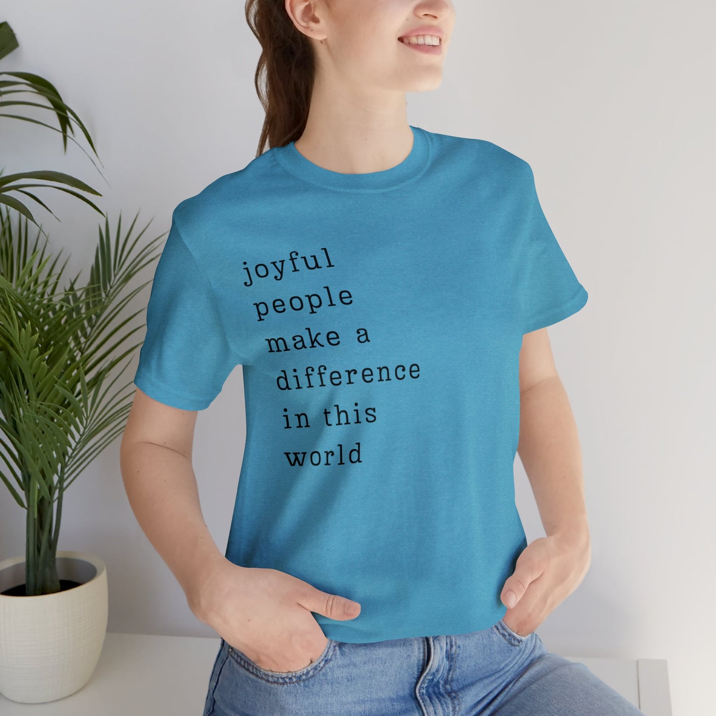 Joyful People Unisex Jersey Short Sleeve Tee