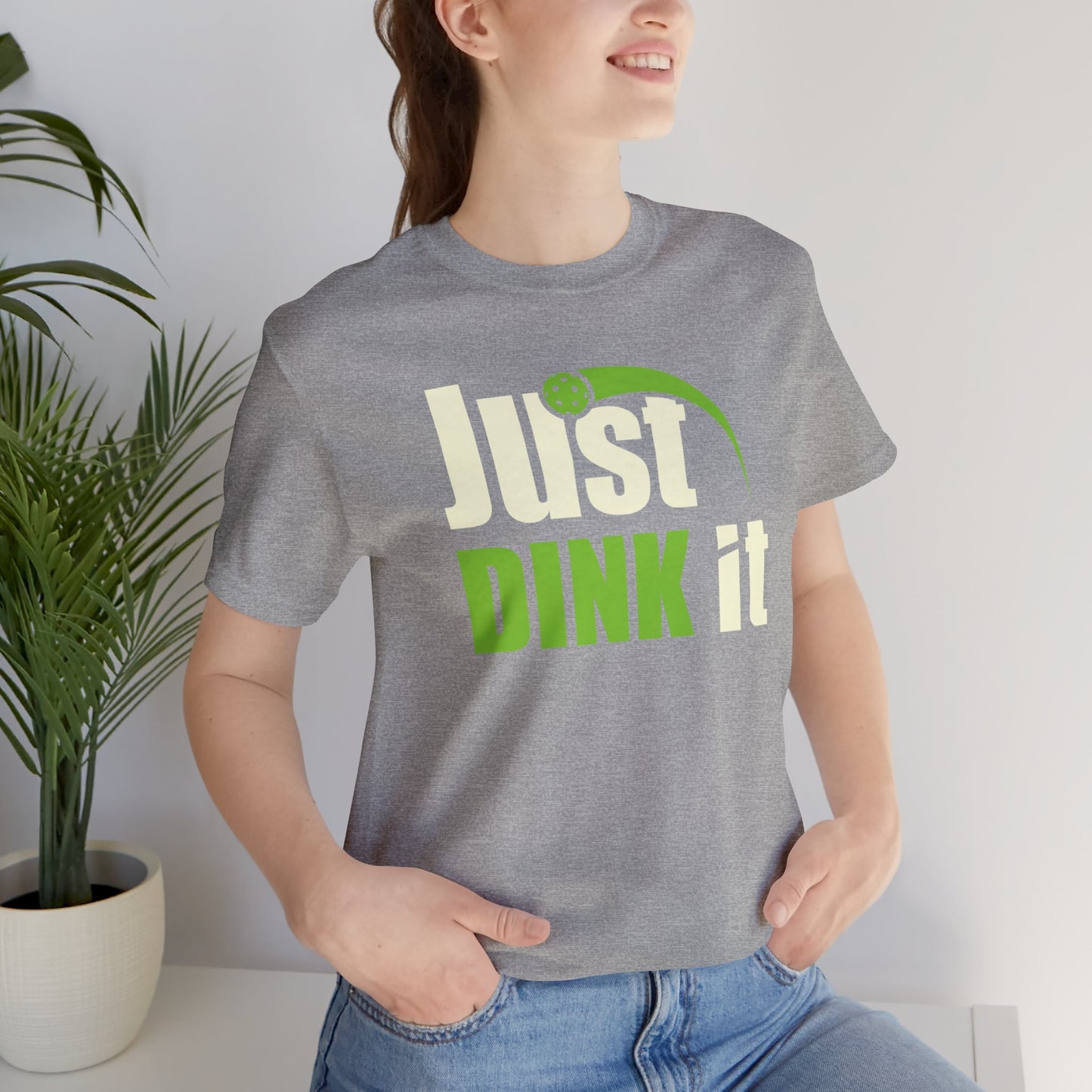 Just Dink It, Pickleball Unisex Jersey Short Sleeve Tee