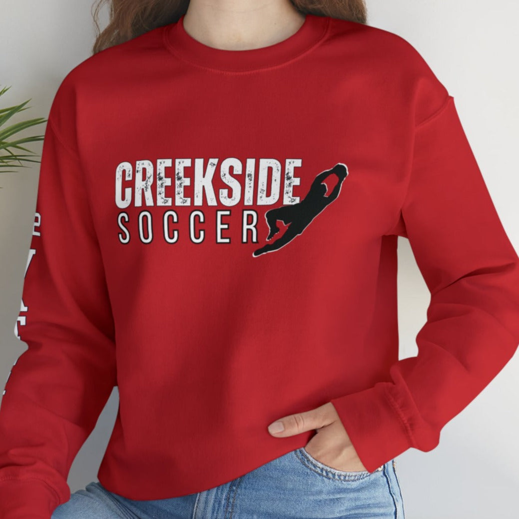 Custom "Men's Goalkeeper Soccer" Unisex Heavy Blend™ Crewneck Sweatshirt