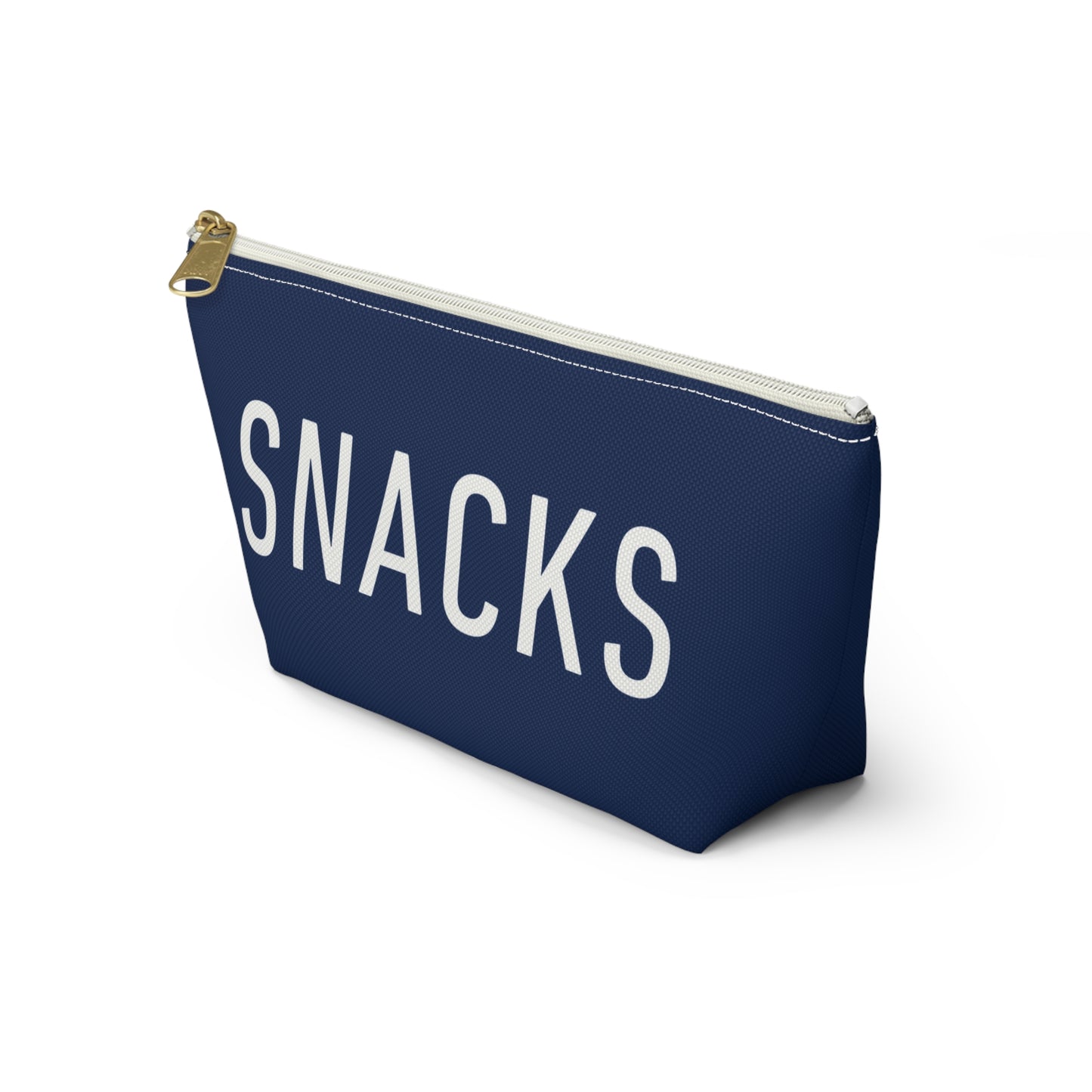 Snacks Accessory Pouch w T-bottom - blue