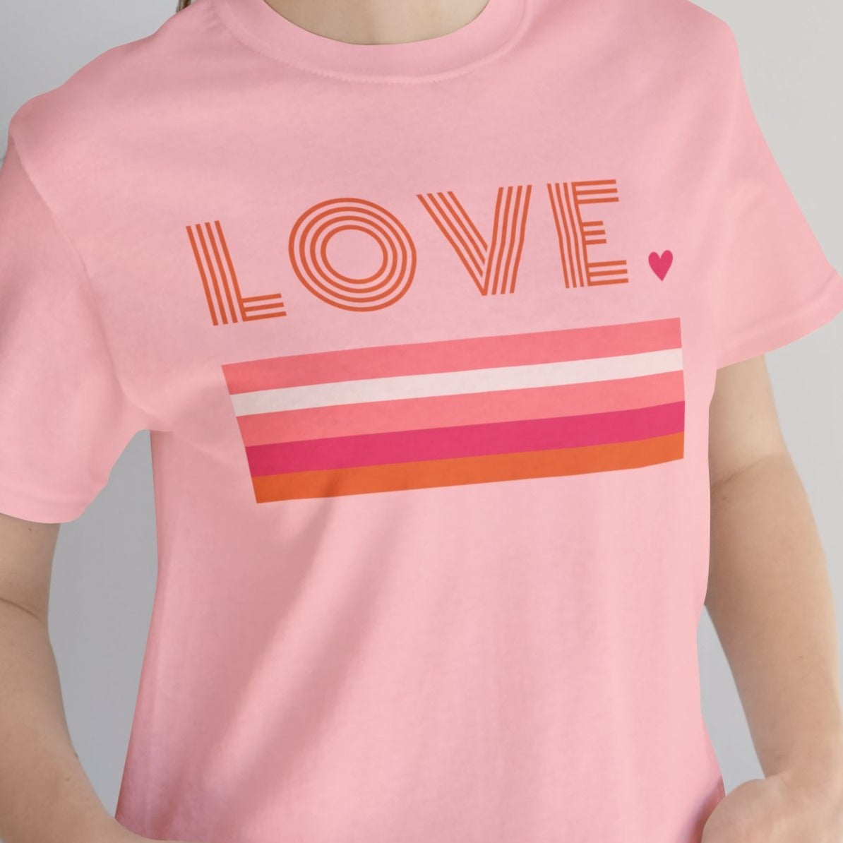 Retro Love Unisex Jersey Short Sleeve Tee