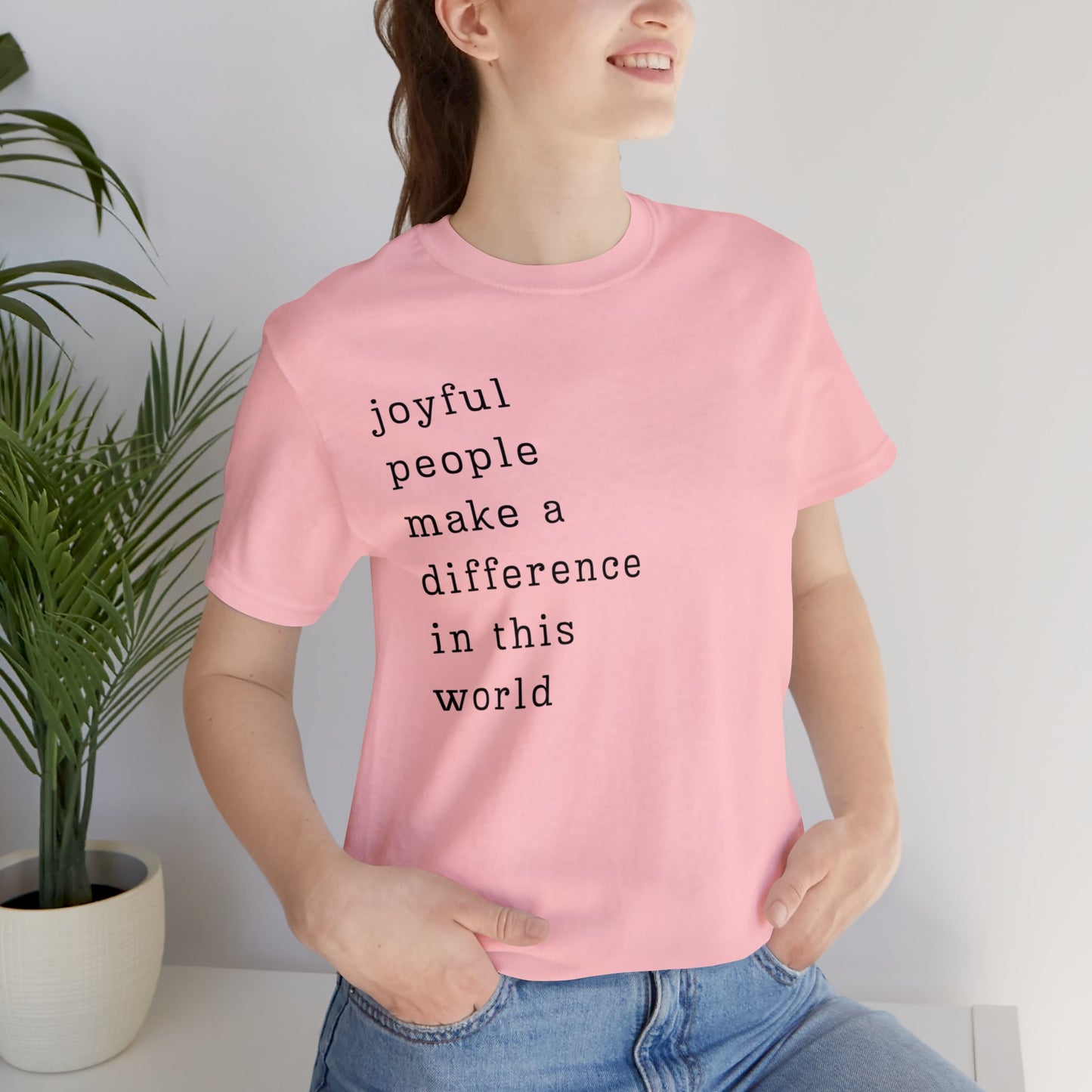 Joyful People Unisex Jersey Short Sleeve Tee