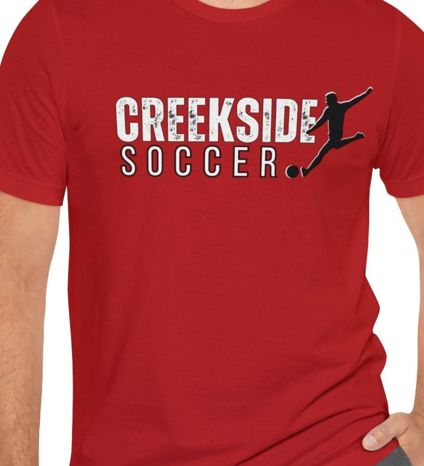 Custom Men's Soccer Unisex Jersey Short Sleeve Tee