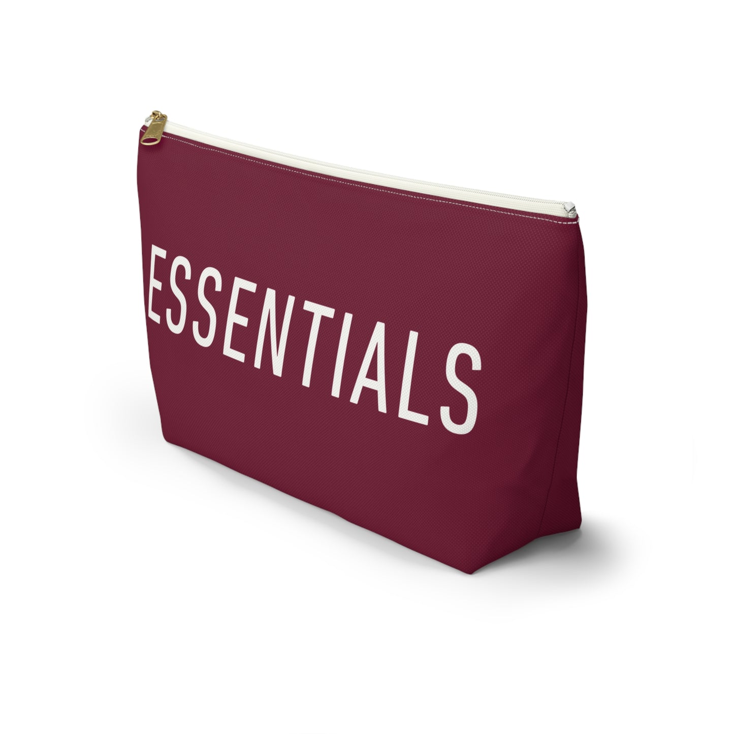 Essentials Accessory Pouch w T-bottom - berry