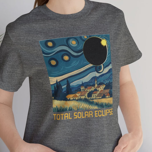 Total Solar Eclipse Unisex Jersey Short Sleeve Tee