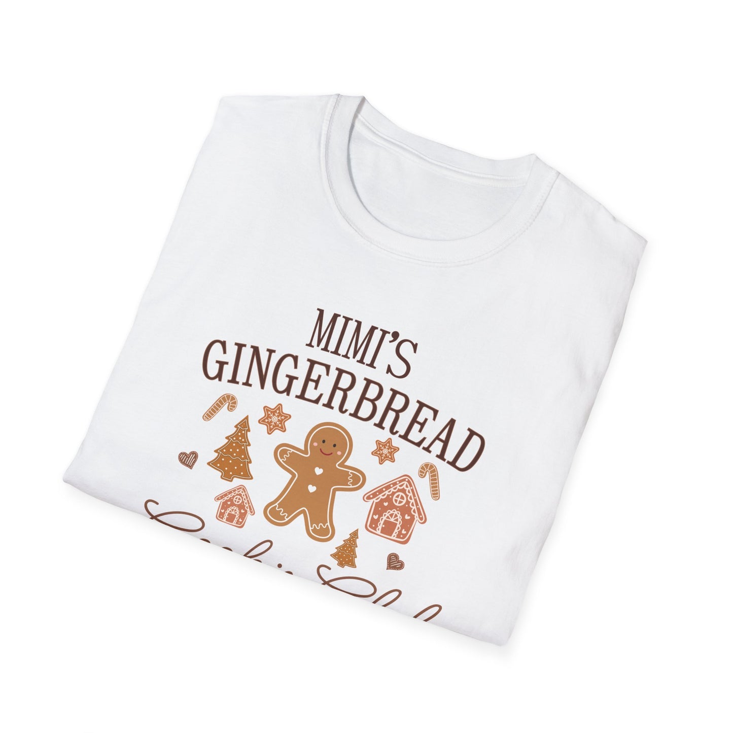 Mimi's Gingerbread Cookie Club - Unisex Softstyle T-Shirt