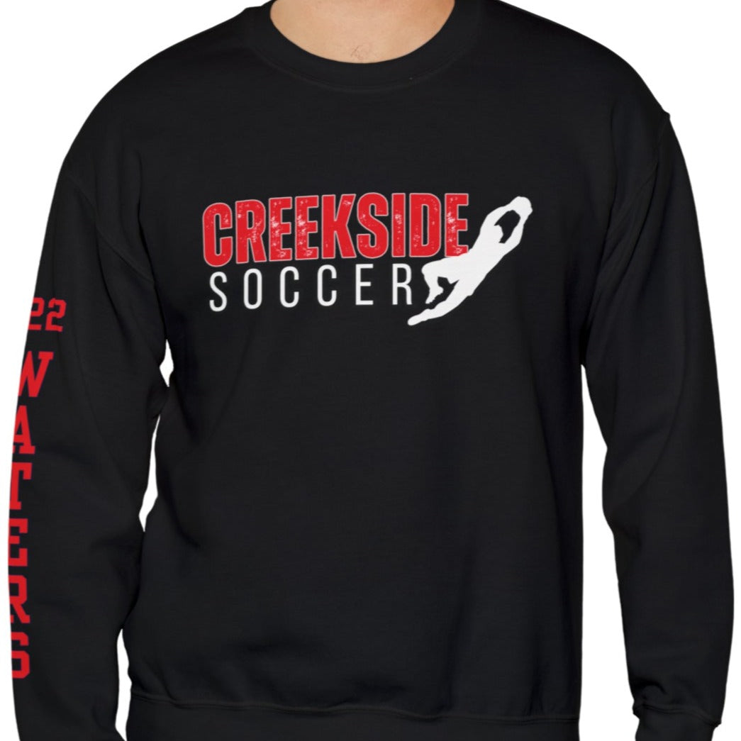 Custom "Men's Goalkeeper Soccer" Unisex Heavy Blend™ Crewneck Sweatshirt