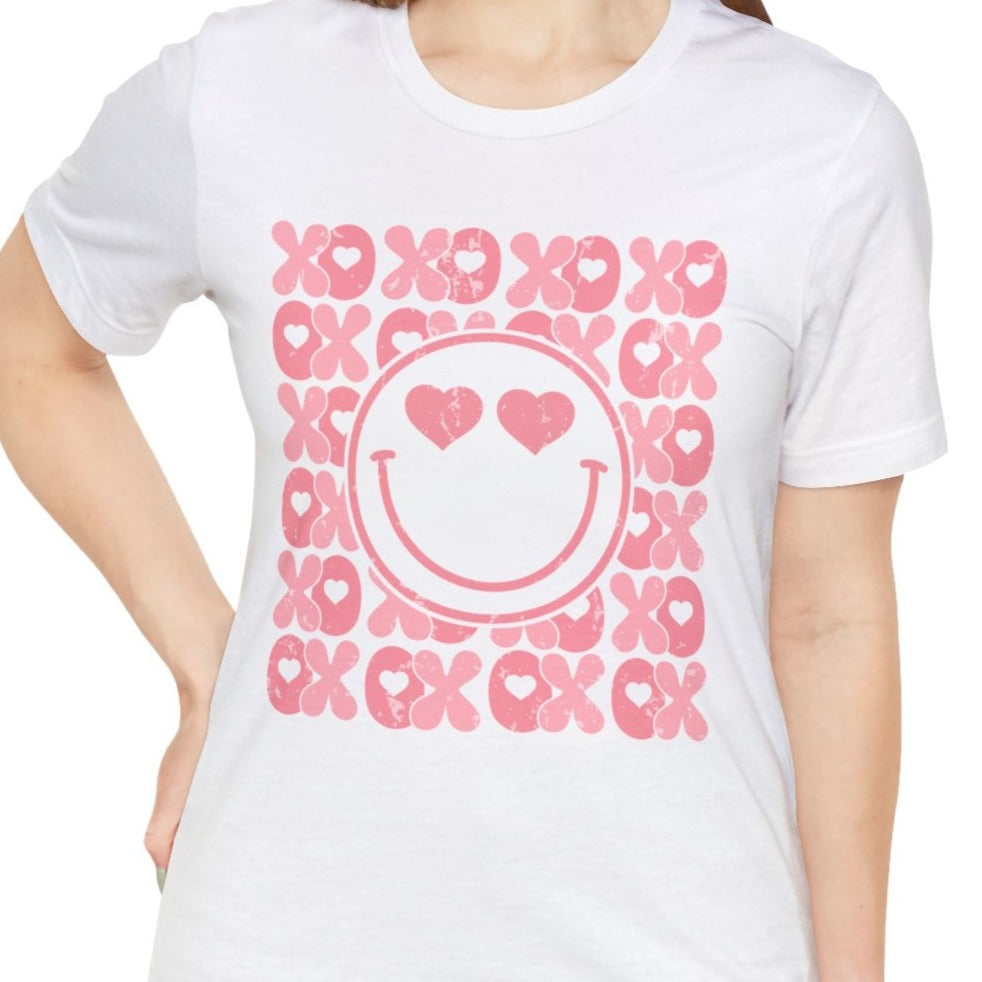 XOXO Smiley Unisex Jersey Short Sleeve Tee