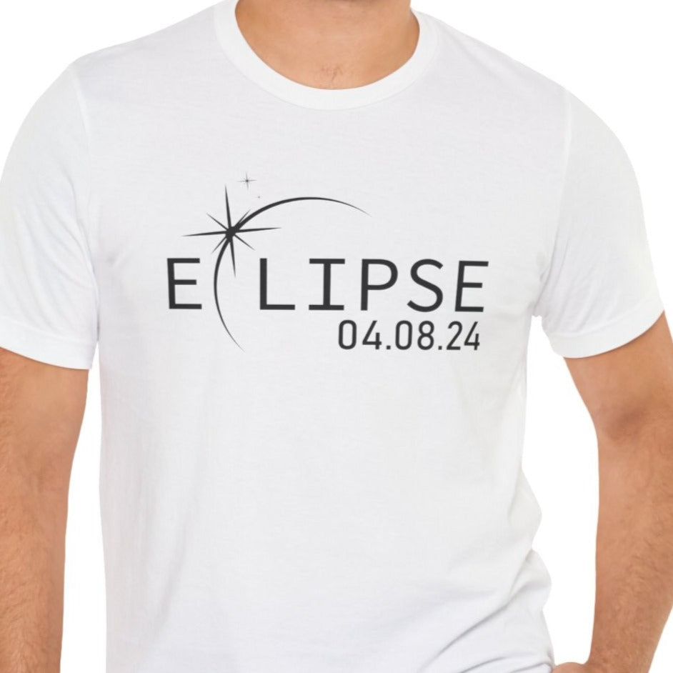 Eclipse 04.08.24 Unisex Jersey Short Sleeve Tee