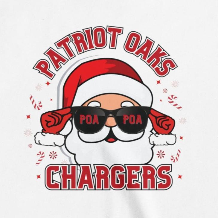 Youth Patriot Oaks Santa Tee