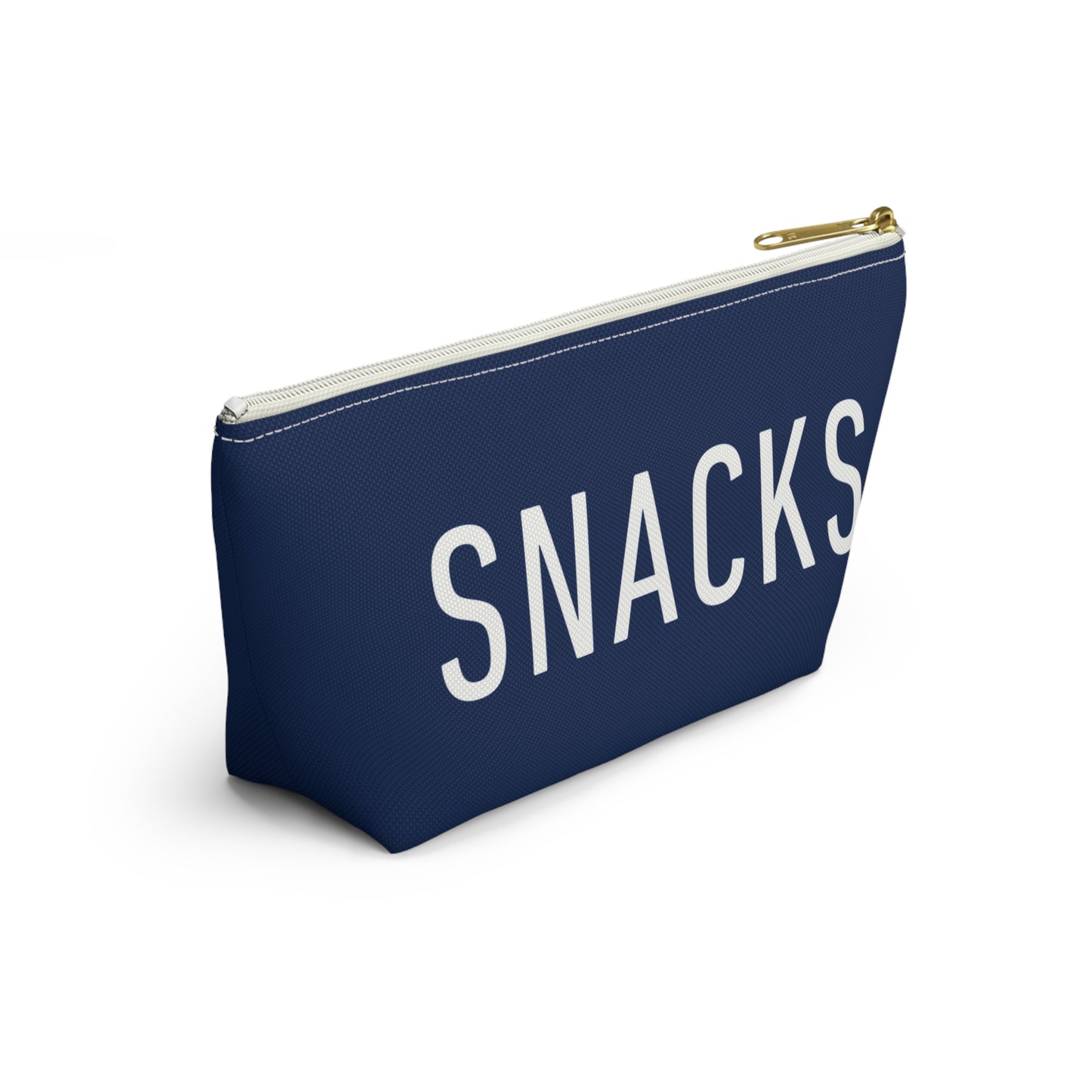 Snacks Accessory Pouch w T-bottom - blue