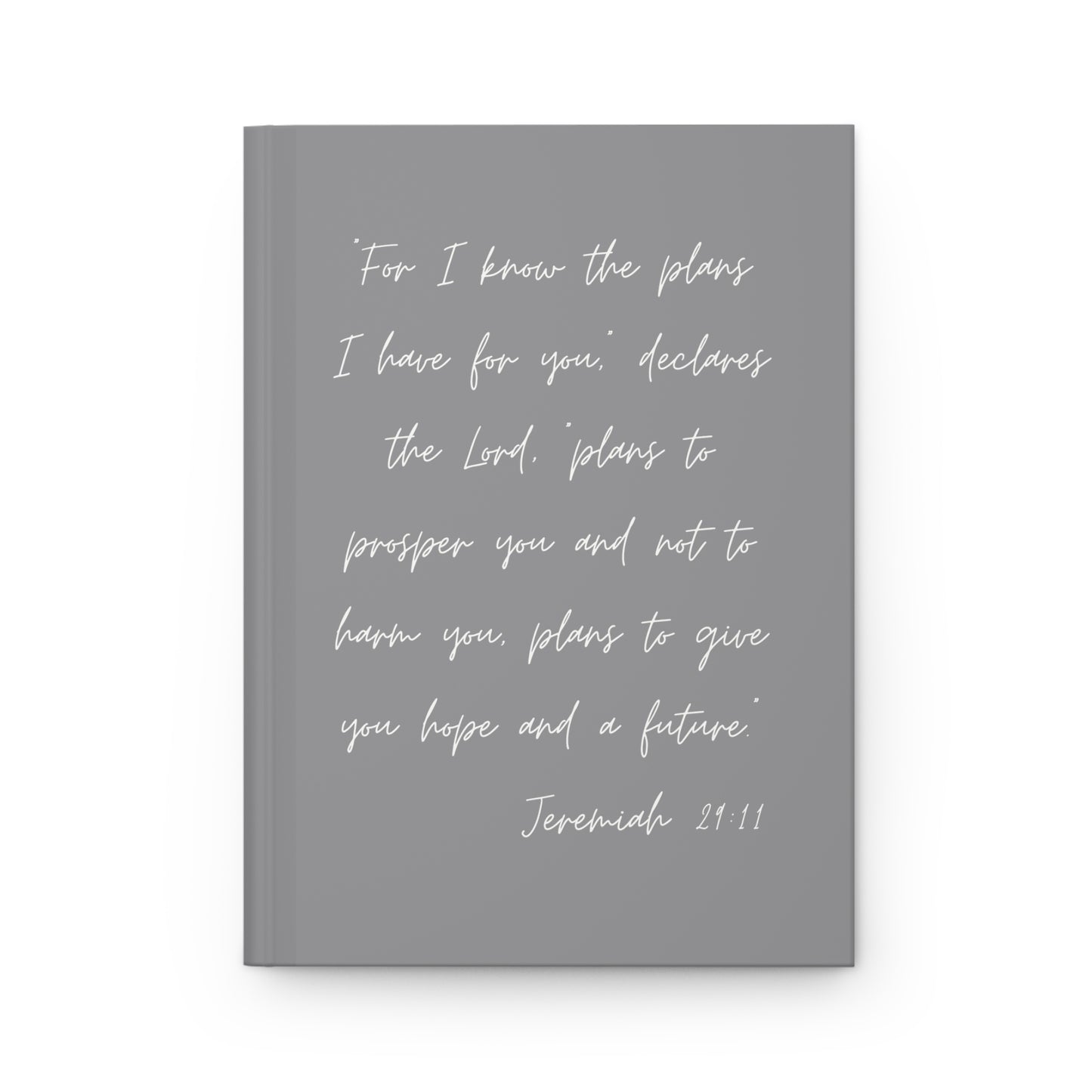 Jeremiah 29:11 Hardcover Journal Matte