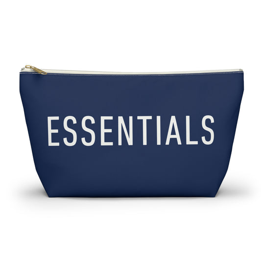 Essentials Accessory Pouch w T-bottom  - Blue