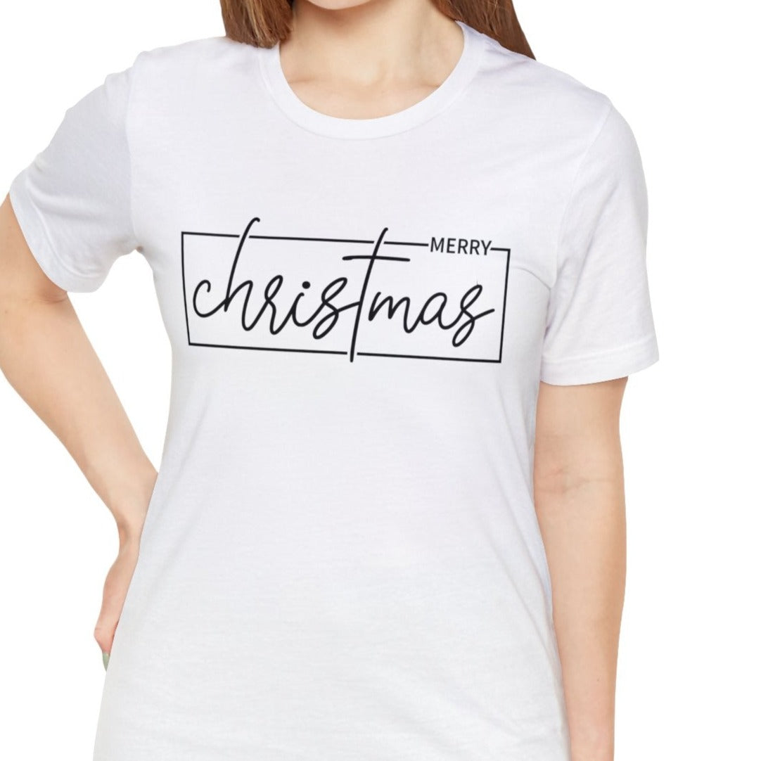 Merry Christmas Unisex Jersey Short Sleeve Tee