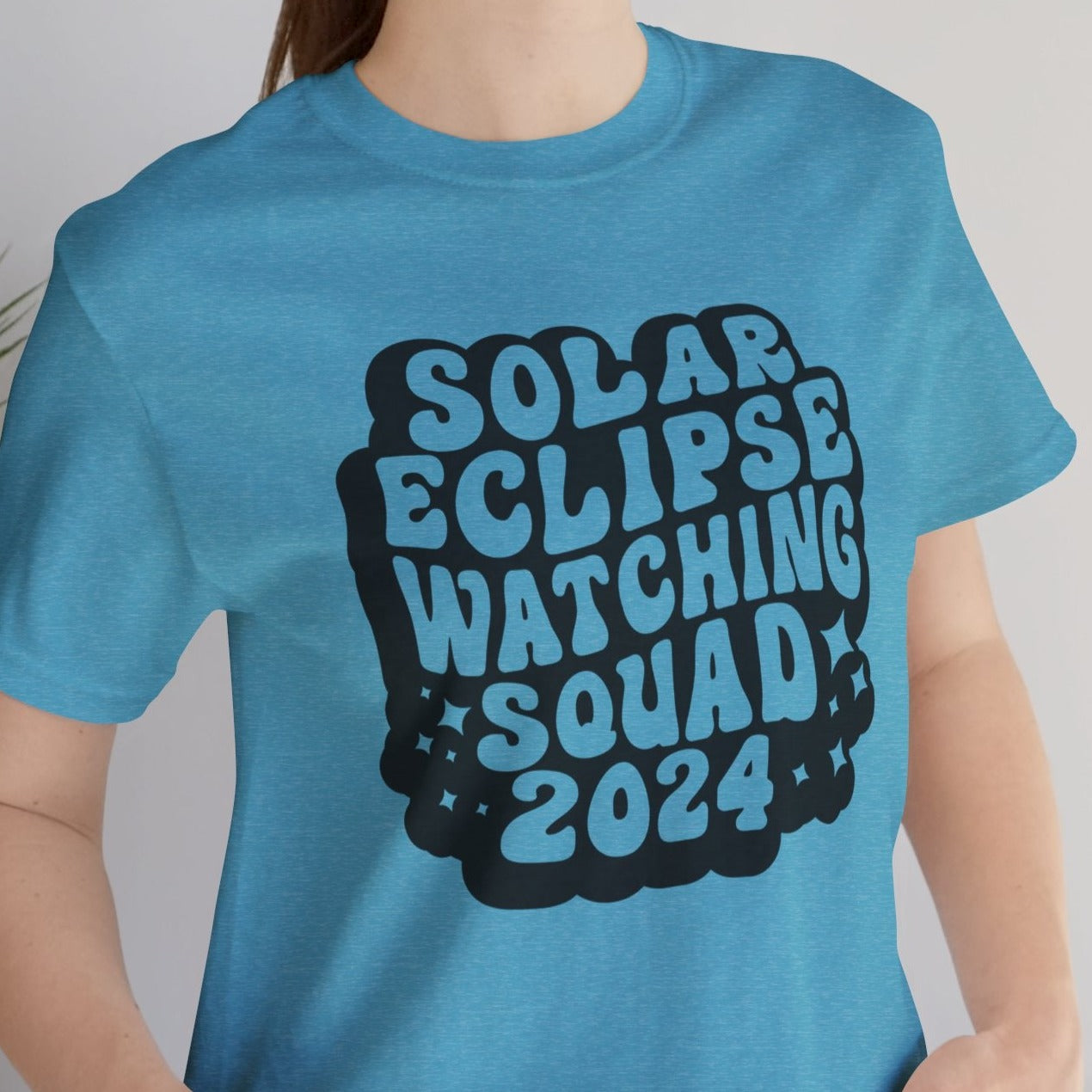 Solar Eclipse Watching Squad Unisex Jersey Short Sleeve Tee