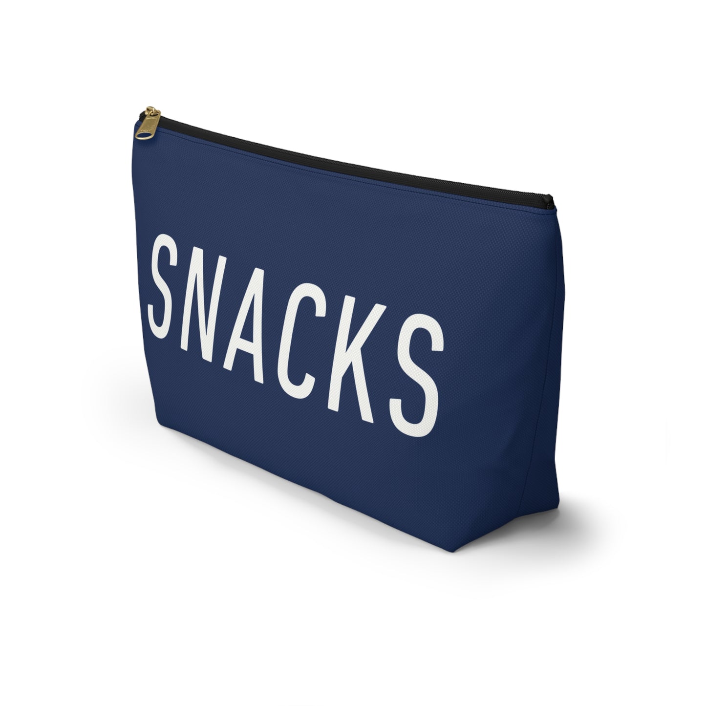 Snacks Accessory Pouch w T-bottom - blue