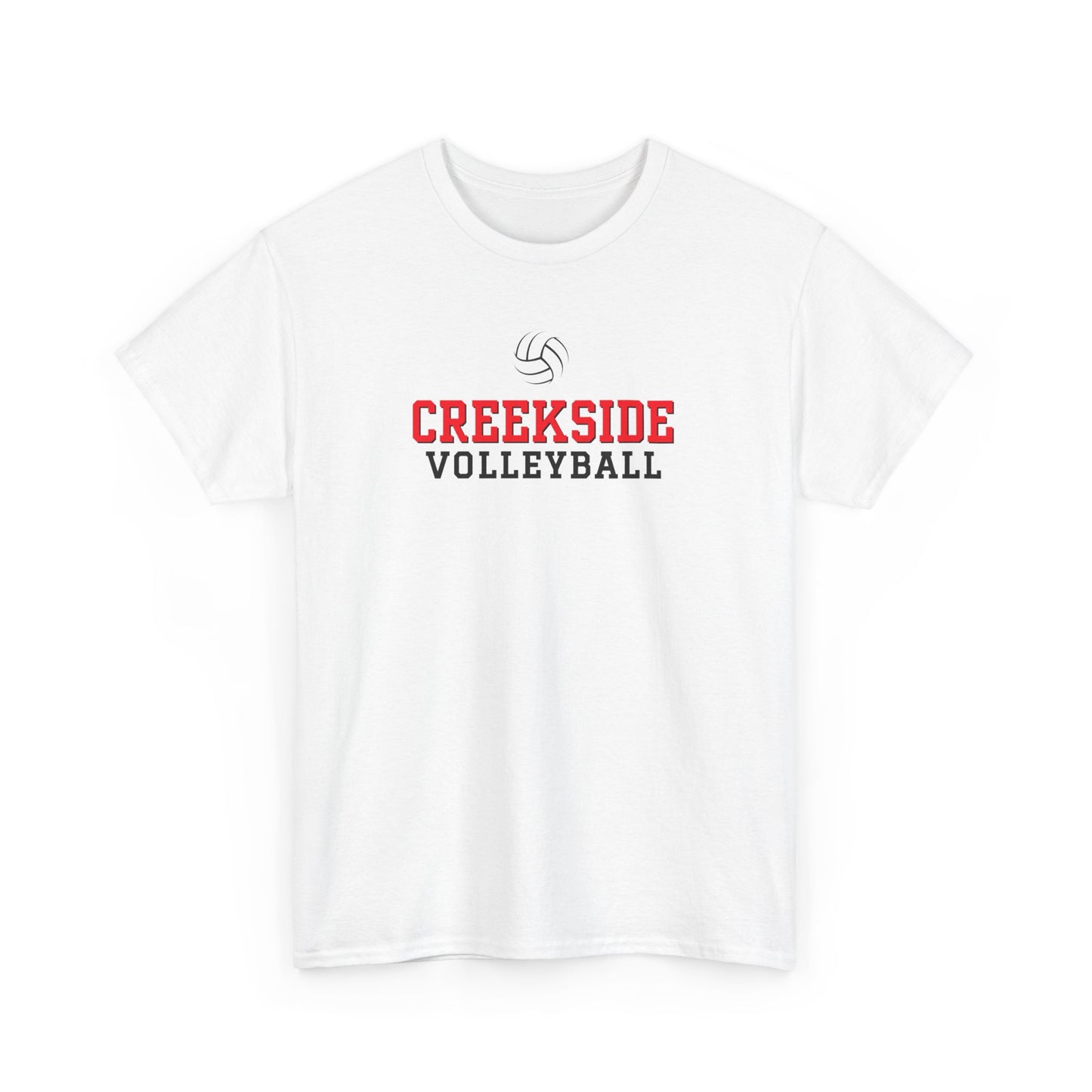 Creekside Custom Volleyball Shirt - Unisex Heavy Cotton Tee