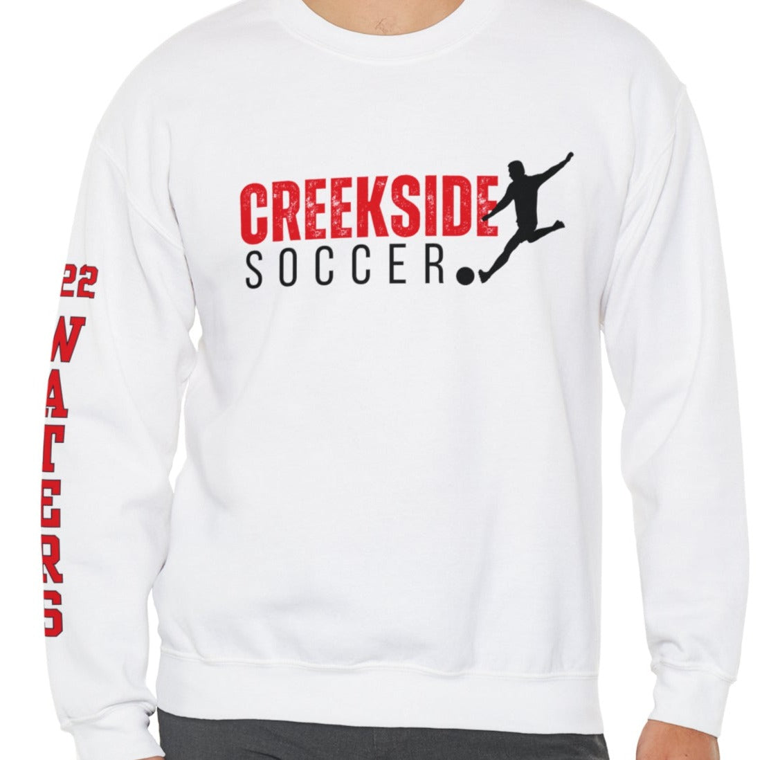 Custom "Men's Soccer" Unisex Heavy Blend™ Crewneck Sweatshirt