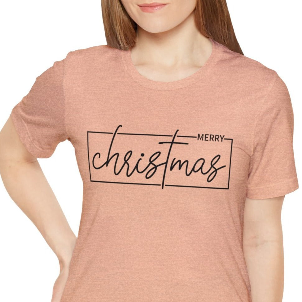 Merry Christmas Unisex Jersey Short Sleeve Tee