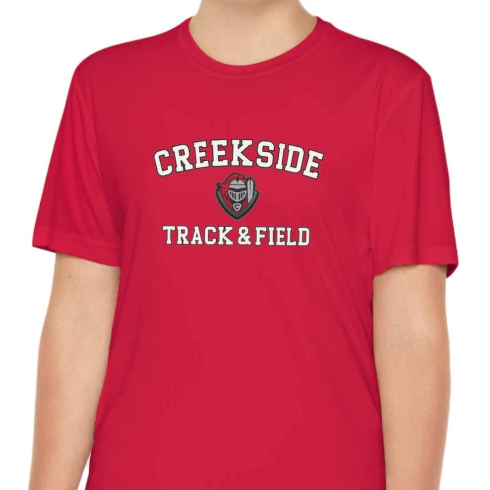 Creekside Track & Field Youth CUSTOM Moisture-Wicking Competitor Tee