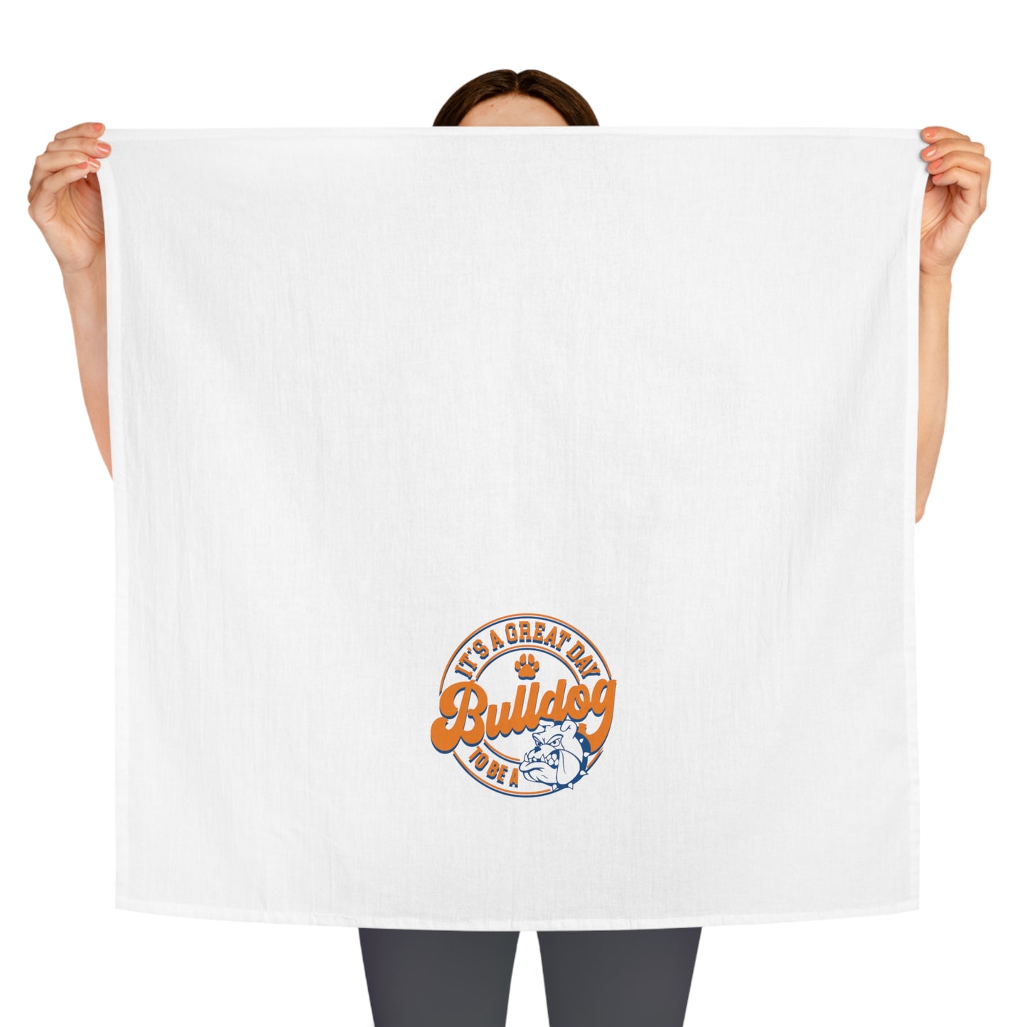 Bolles Bulldog Tea Towel