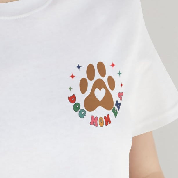 Holly Jolly Dog Mom Era Unisex Jersey Short Sleeve Tee