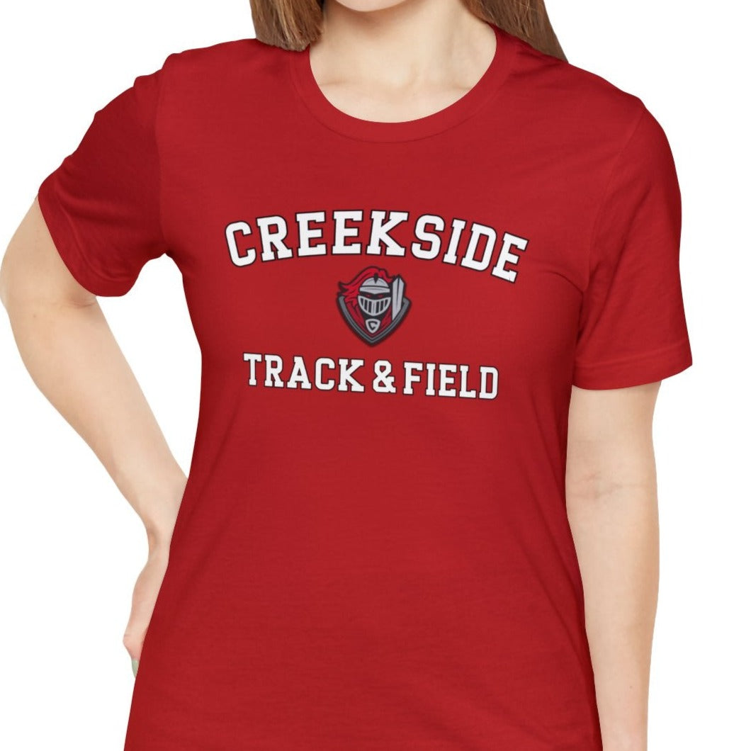 Creekside CUSTOM Track & Field Unisex Jersey Short Sleeve Tee