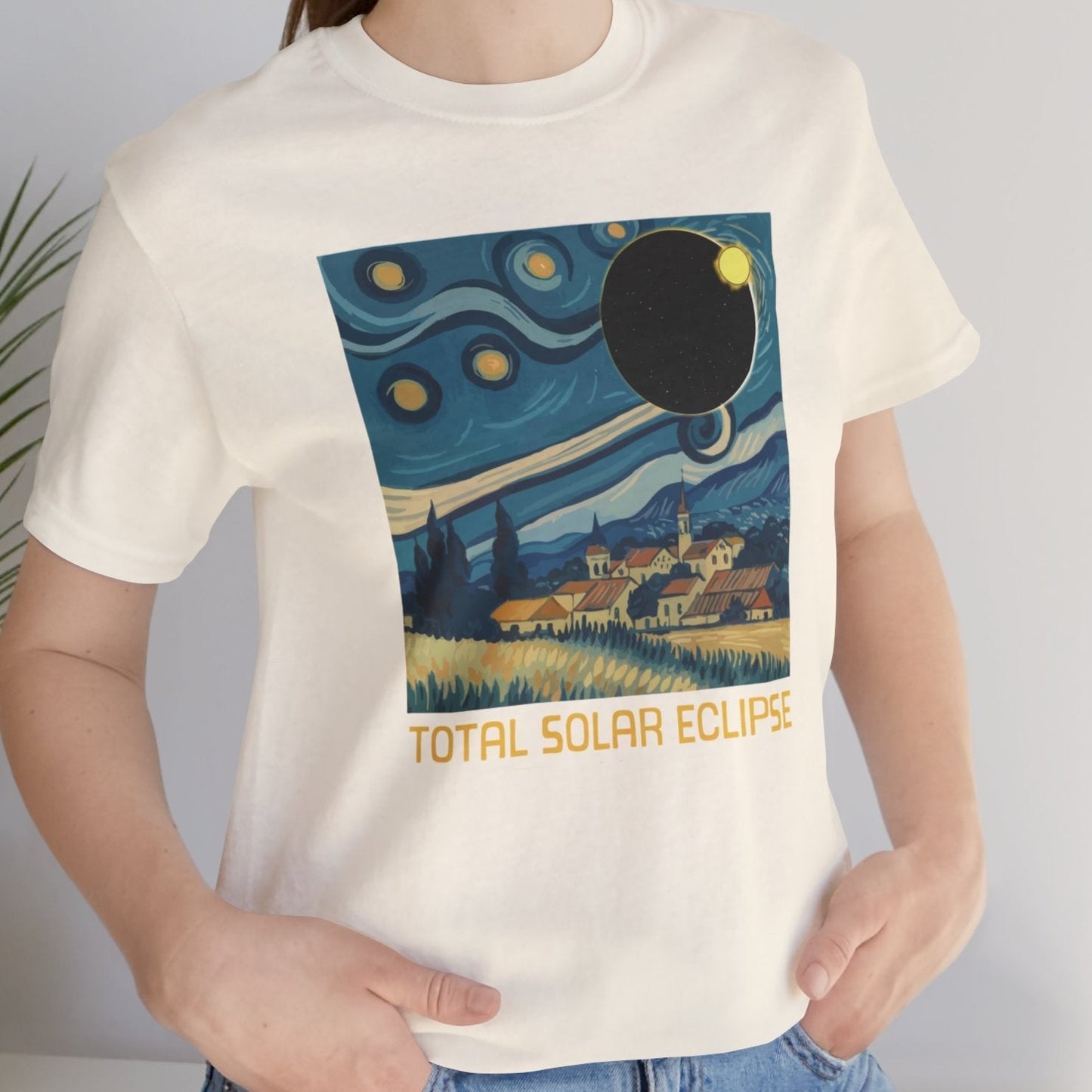 Total Solar Eclipse Unisex Jersey Short Sleeve Tee