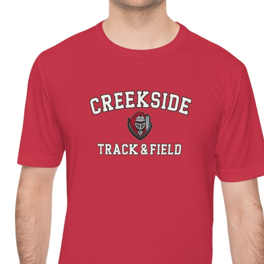 Creekside Track & Field Unisex Moisture Wicking Tee