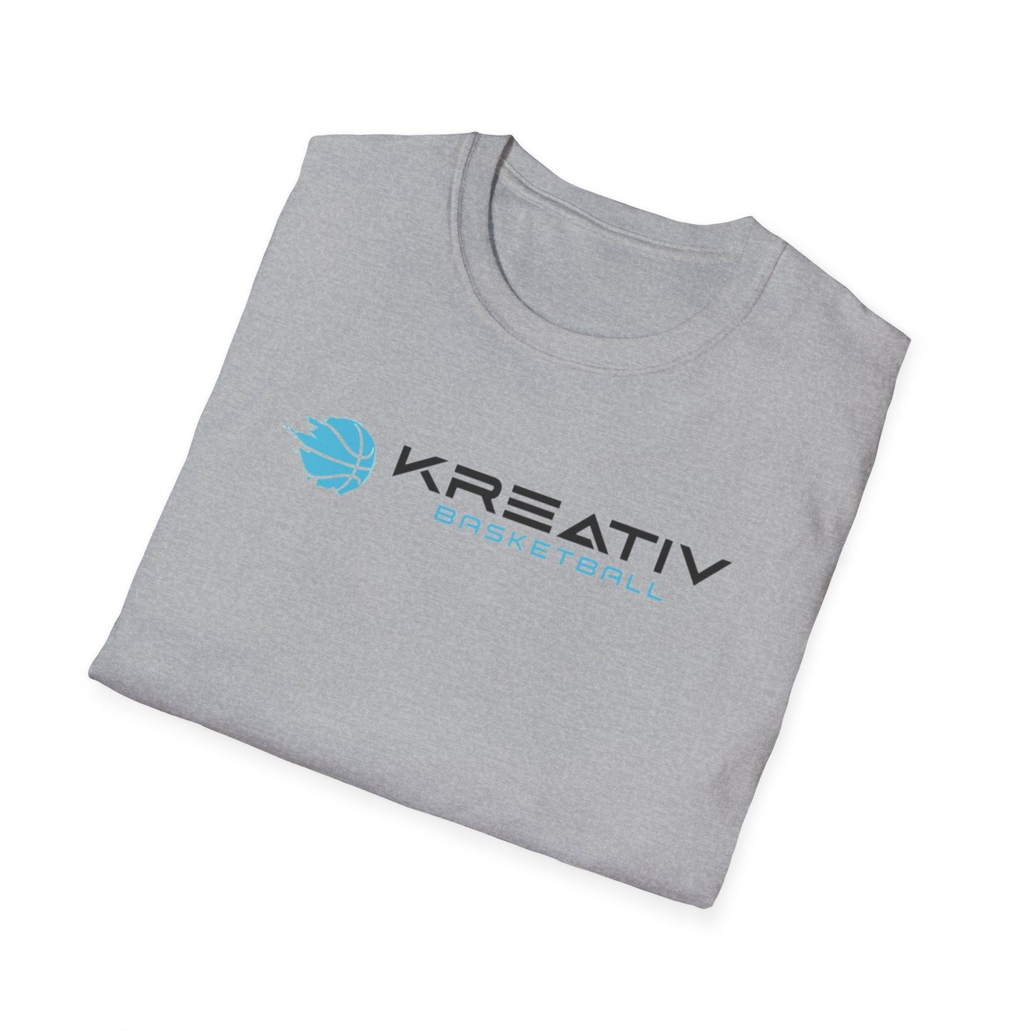 Kreative Basketball Blue - Unisex Softstyle T-Shirt