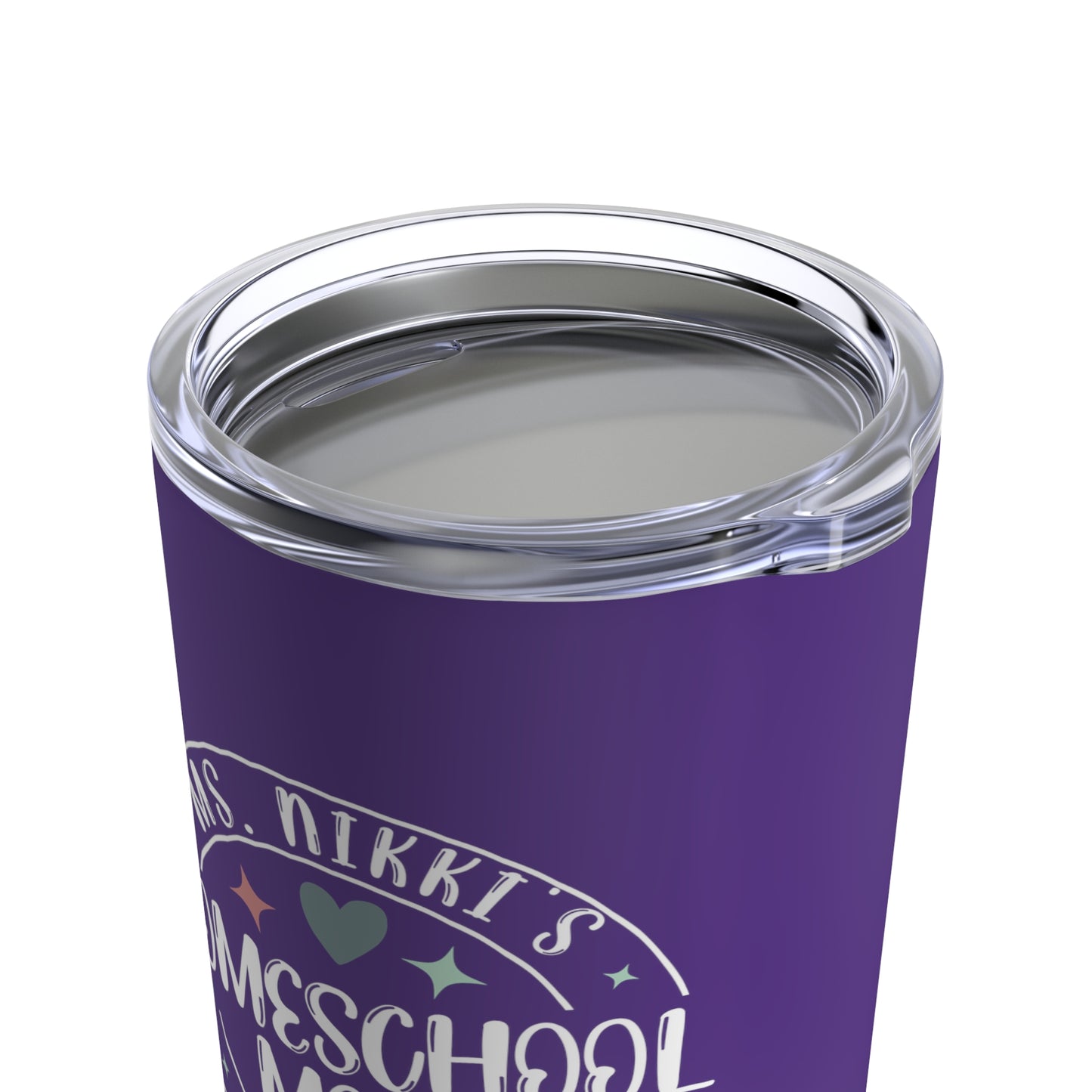 Personalized Homeschool Mom Fuel Tumbler 20oz