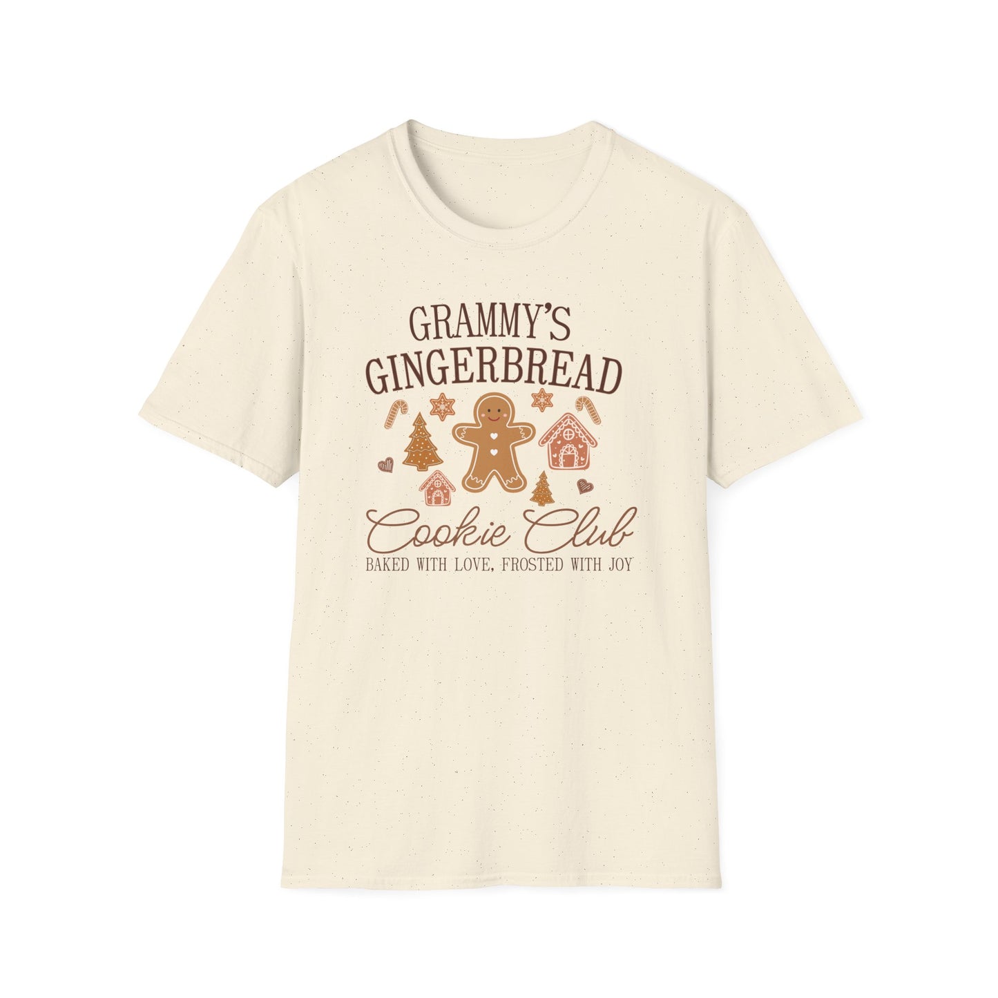 Grammy's Gingerbread Cookie Club - Unisex Softstyle T-Shirt