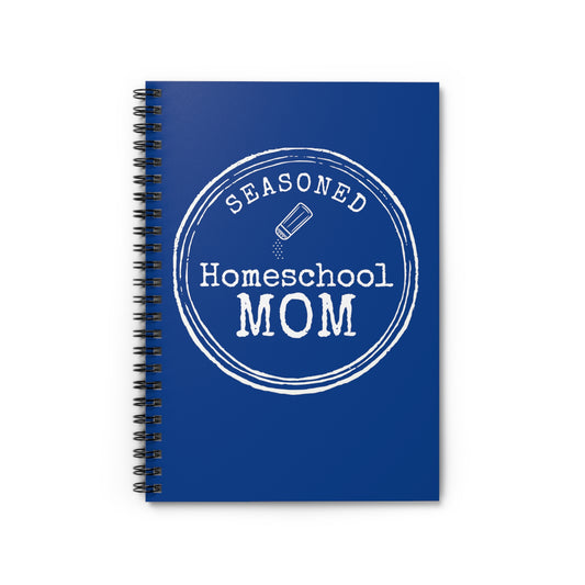 Seasoned Homeschool Mom Spiral Notebook - Ruled Line