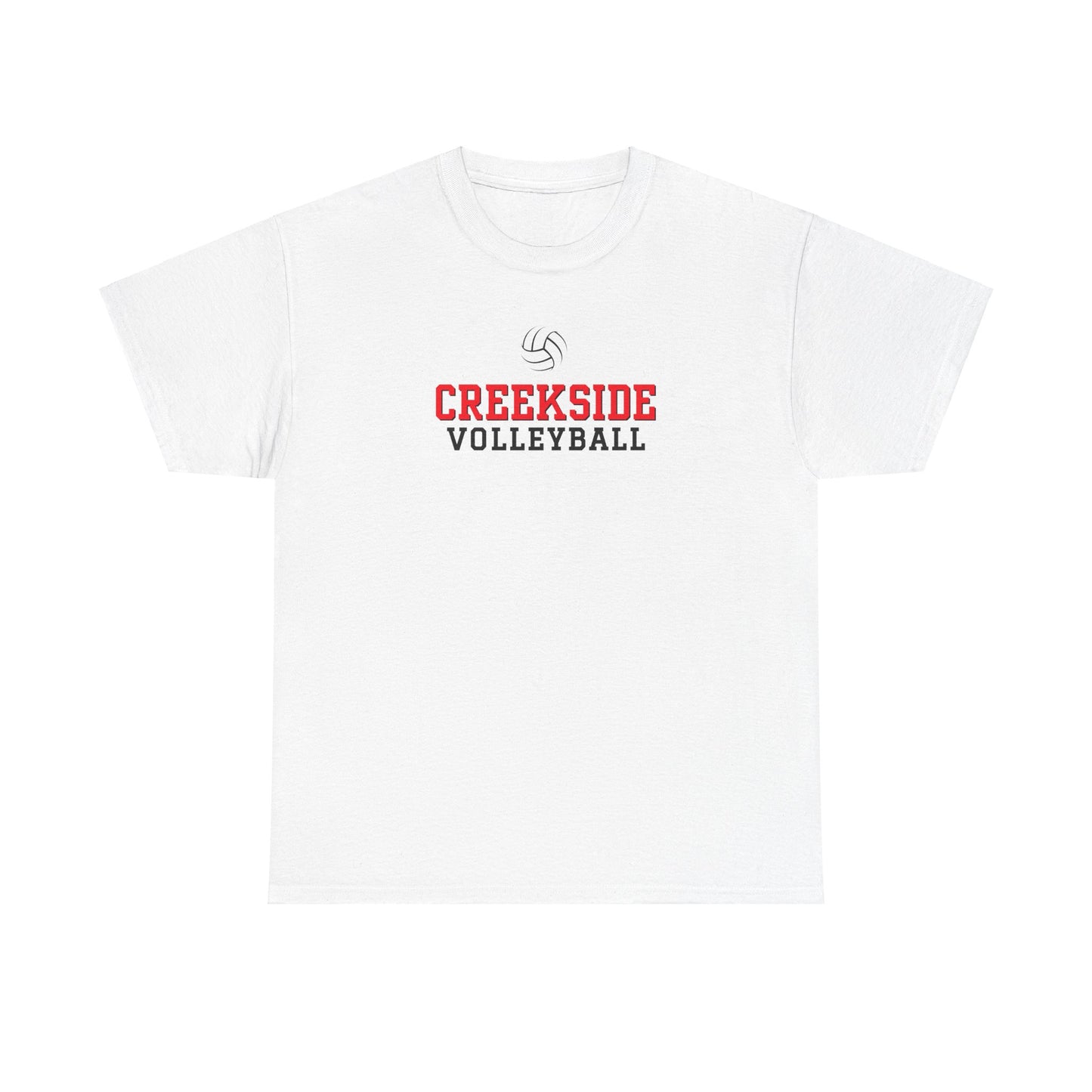 Creekside Custom Volleyball Shirt - Unisex Heavy Cotton Tee