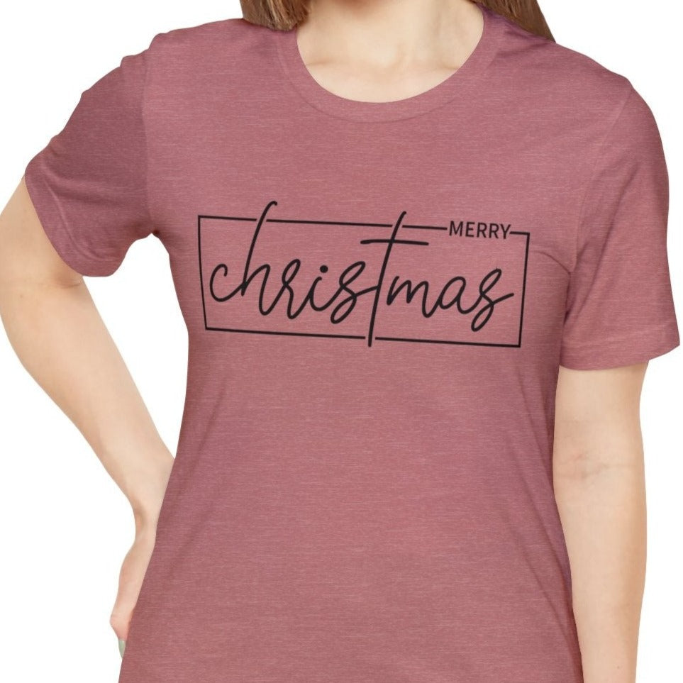 Merry Christmas Unisex Jersey Short Sleeve Tee